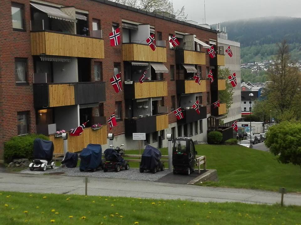 Budynek socialny w Norwegii